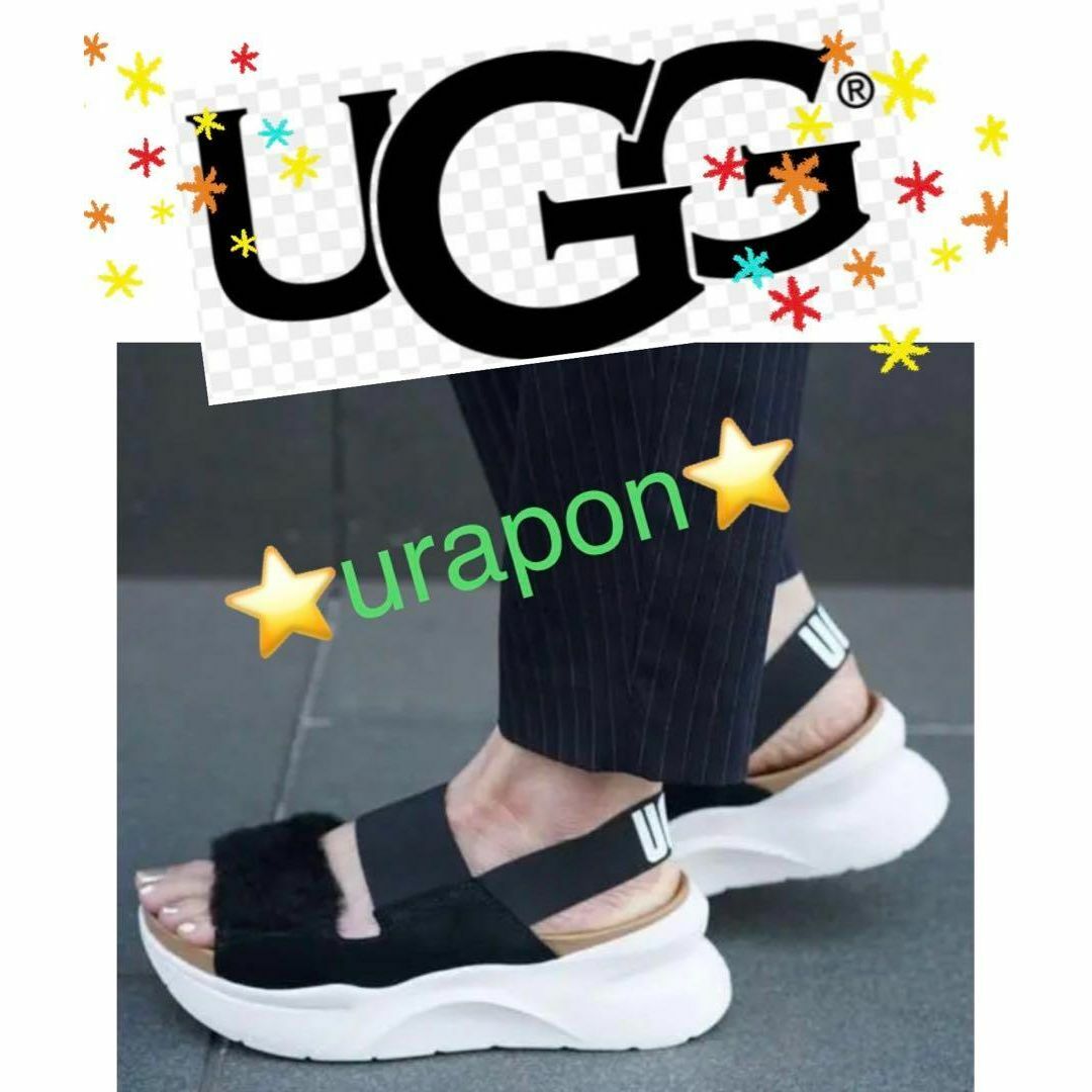 UGG(アグ)の完売しました。。。。。✨超美品 ✨23.5cm✨UGG✨Silver lake レディースの靴/シューズ(サンダル)の商品写真