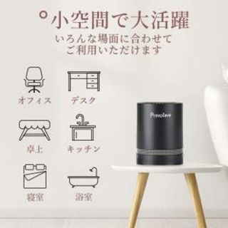 ナイトライト付き空気清浄機 コンパクト 2段風量の通販 by ccc@'s shop