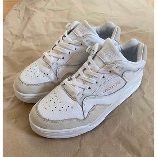 ラコステ(LACOSTE)のLACOSTE ラコステcourt slam 319 1 sma wht/gum(スニーカー)