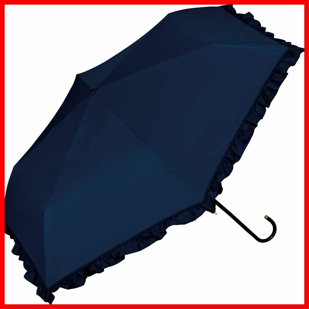 【色:ネイビー_スタイル:折りたたみ傘】【2023年】Wpc. 日傘 遮光クラシ