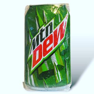 コカコーラ(コカ・コーラ)のMOUNTAIN DEW 看板　アメリカンインテリア雑貨　マウンテンデュー(置物)