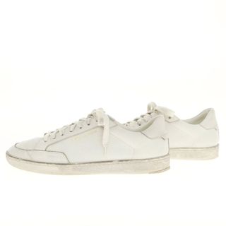 【中古】サンローラン SAINT LAURENT 汚れ加工 パンチングレザー