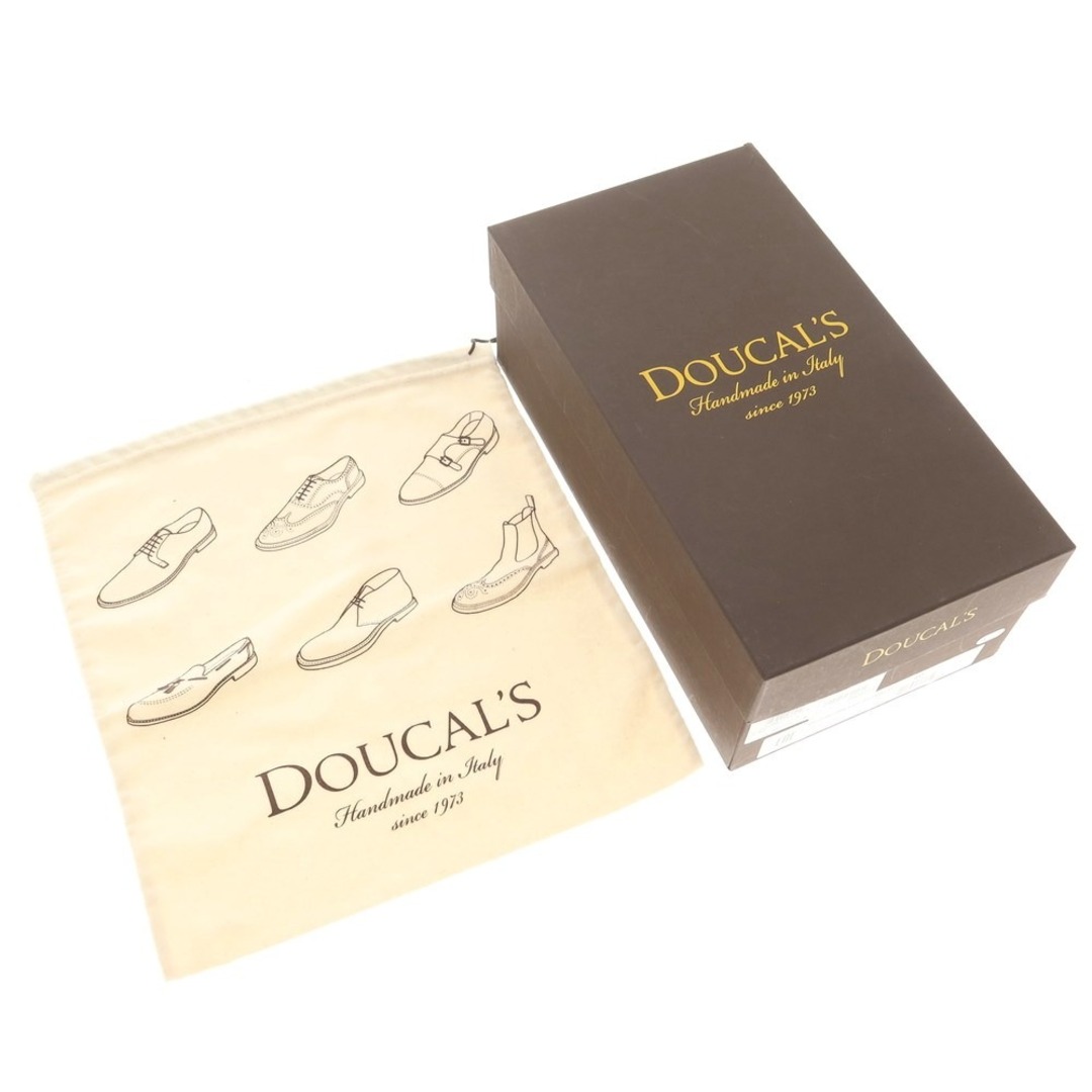 【中古】デュカルス DOUCALS キャンバス×レザー キルトタッセル ローファー ブラウン系【サイズ40】【メンズ】 メンズの靴/シューズ(ドレス/ビジネス)の商品写真