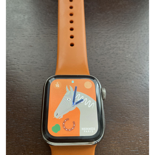 アップルウォッチ(Apple Watch)の【美品】Apple Watch HERMES シリーズ5 40mm(腕時計)