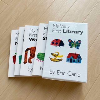 エリックカール(ERIC CARLE)の英語絵本　４冊セット　エリックカール:My Very First Library(洋書)