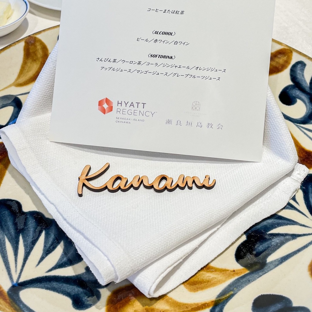 海外風ウェディングに⁑木製ネームプレート|席札 結婚式 ナチュラル