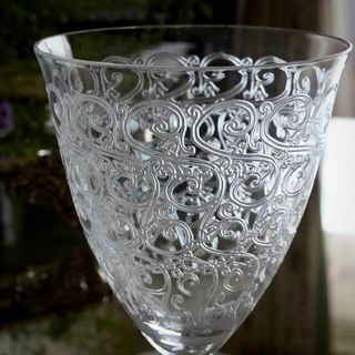 希少美オールドバカラ シャトーブリアン ワイングラス B(マークあり
