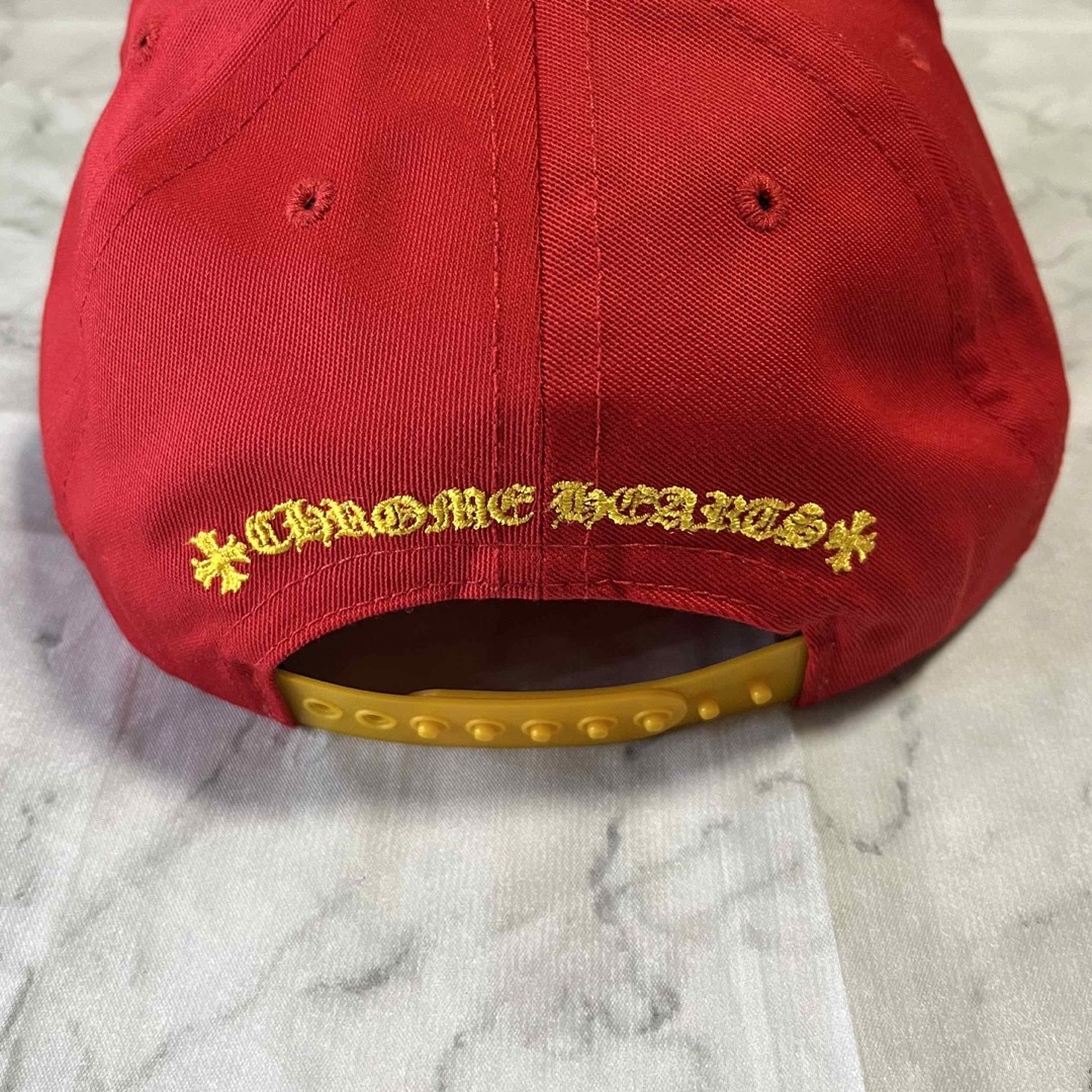 【新品未使用】クロムハーツ Chrome Hearts キャップ 赤 2022