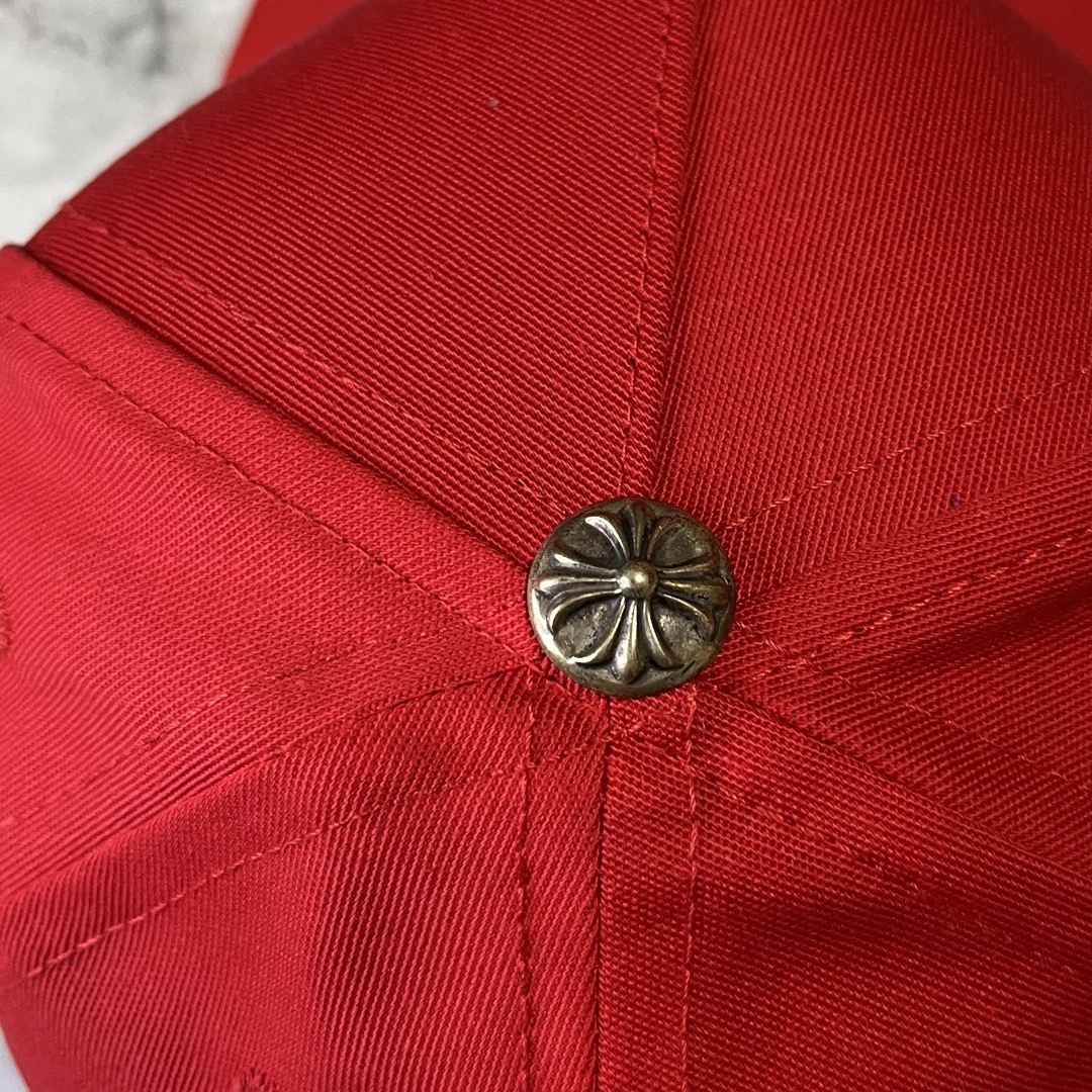 【新品未使用】クロムハーツ Chrome Hearts キャップ 赤 2022