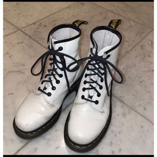 ドクターマーチン(Dr.Martens)のDr.Martin 白　マーチン　ブーツ　ホワイト(ブーツ)