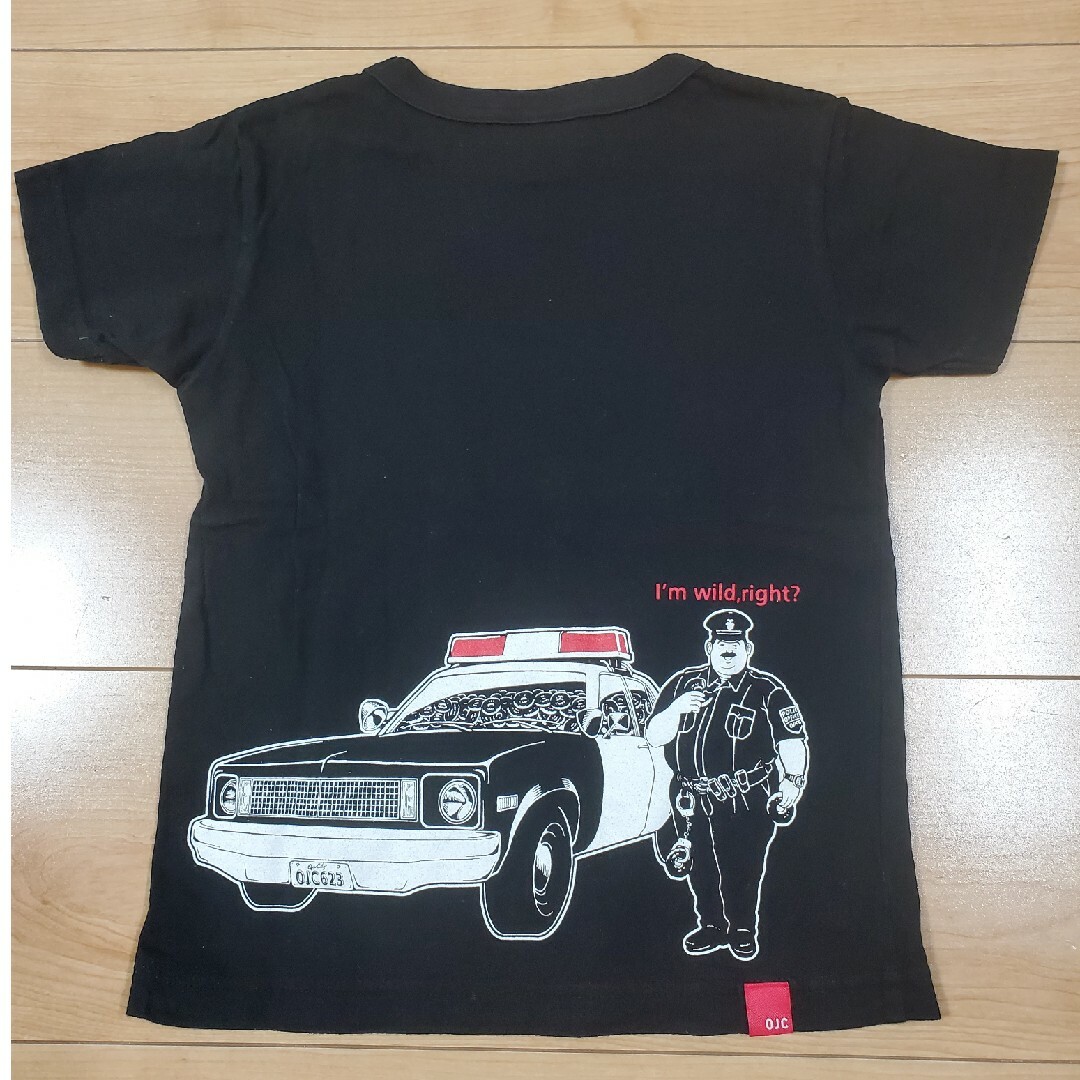 OJICO(オジコ)のOJICO　パトカー　ドーナツ　6A　半袖Tシャツ キッズ/ベビー/マタニティのキッズ服男の子用(90cm~)(Tシャツ/カットソー)の商品写真