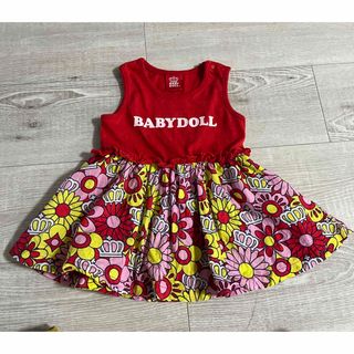 BABYDOLL ワンピース 90センチ(ワンピース)