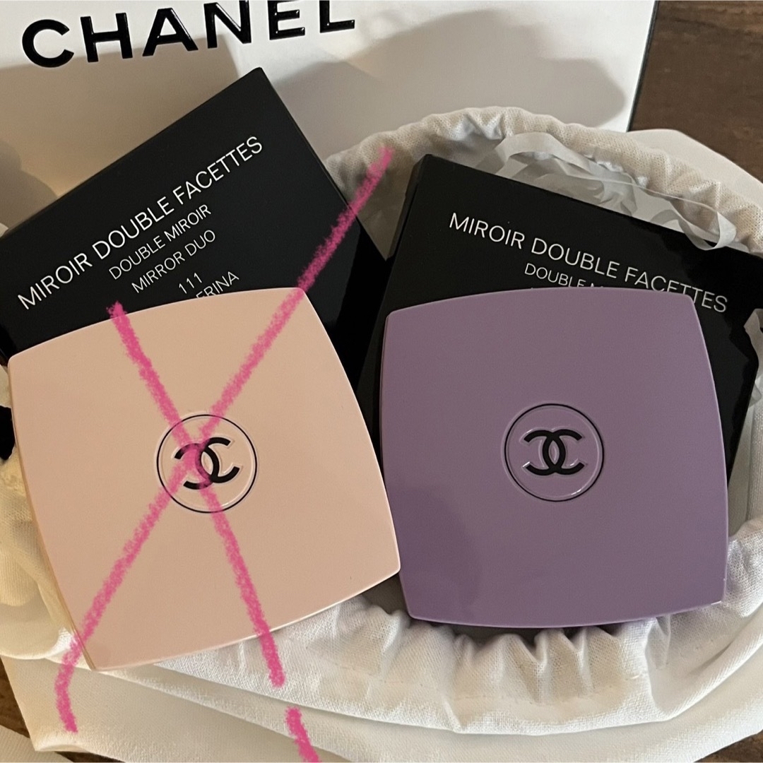 CHANEL 135 イモーテル ミロワール ドゥーブル ファセット ミラー+