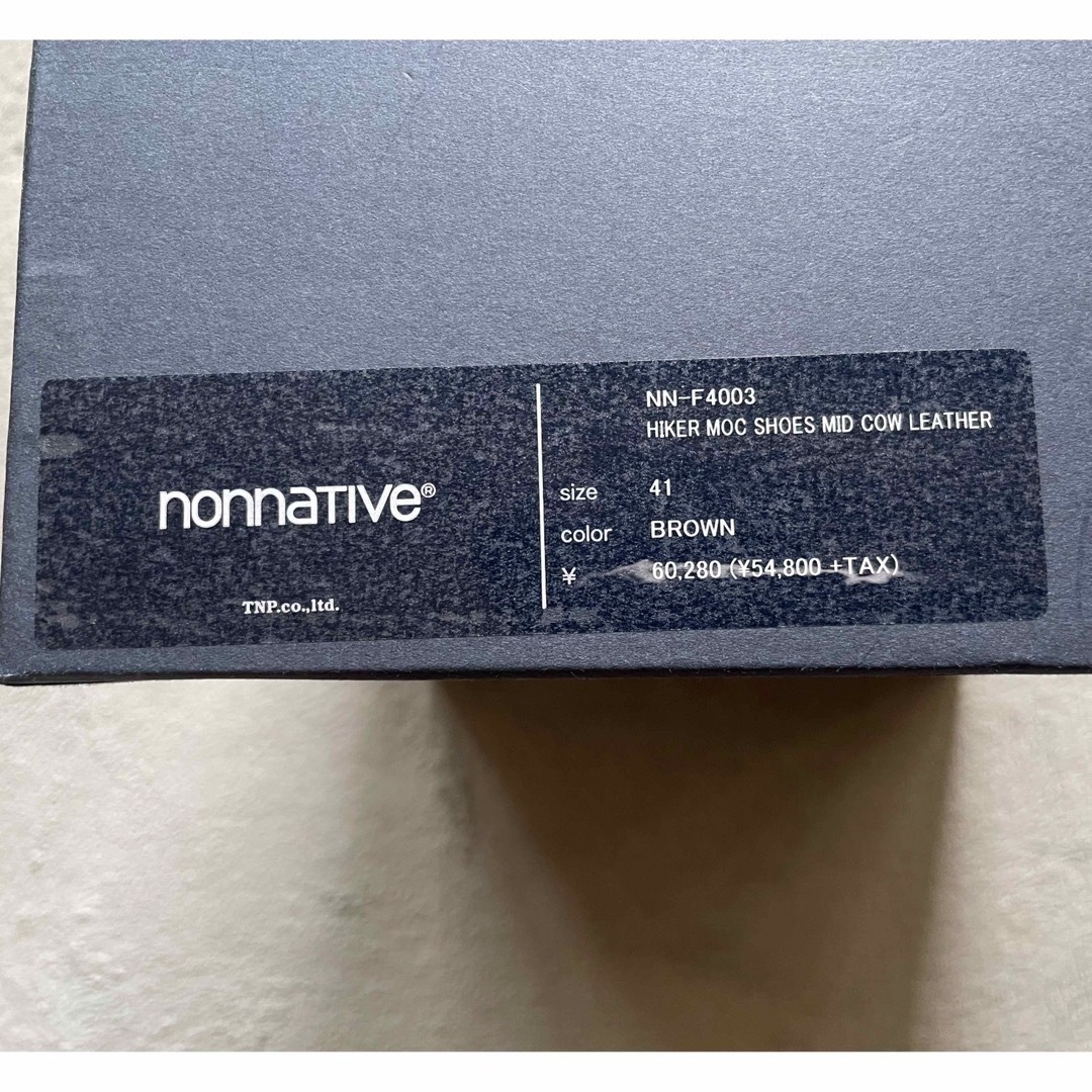 nonnative(ノンネイティブ)のnonnative hiker moc shoes mid 41 メンズの靴/シューズ(ブーツ)の商品写真