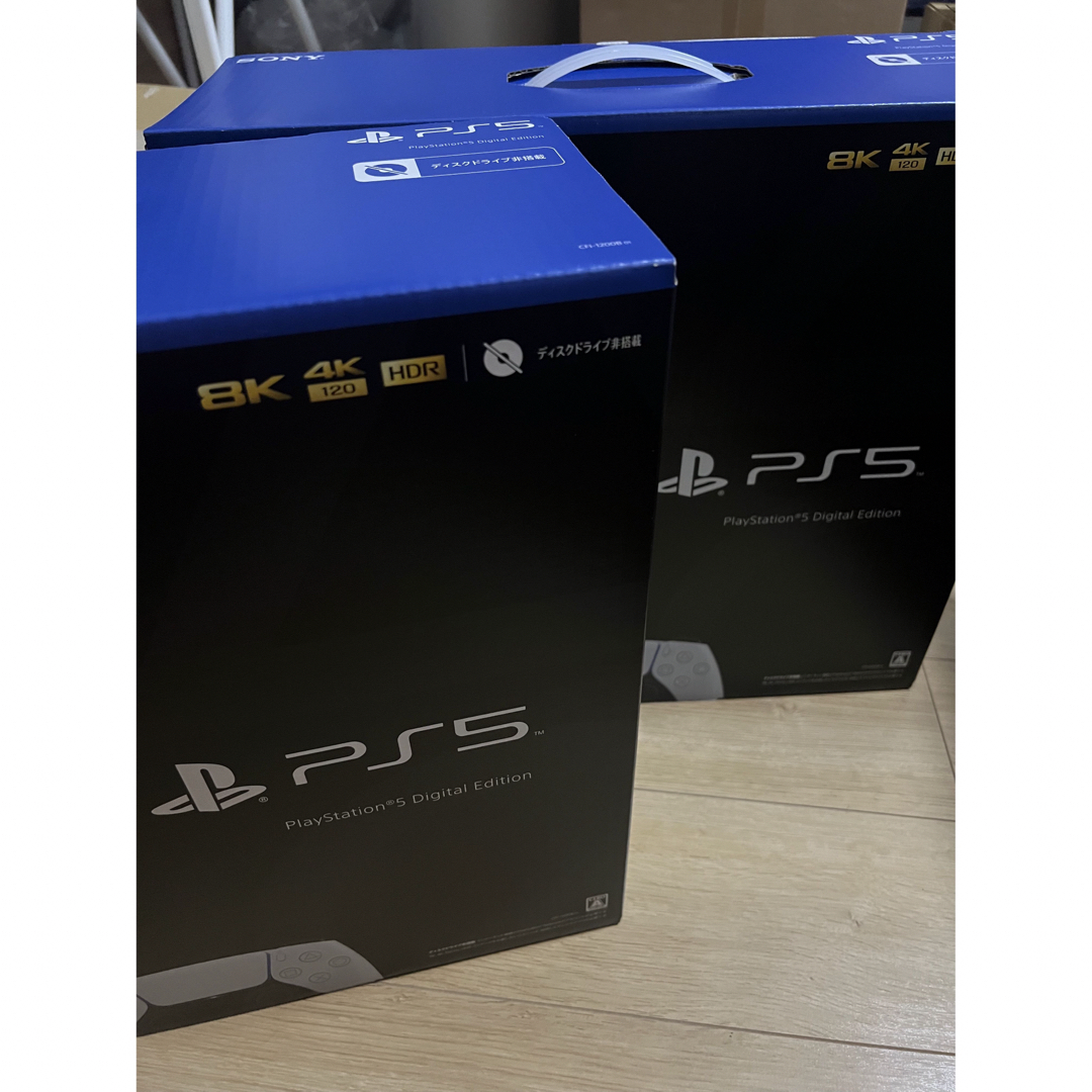 新品未開封　PS5 プレイステーション5 デジタルEdition 1200B01