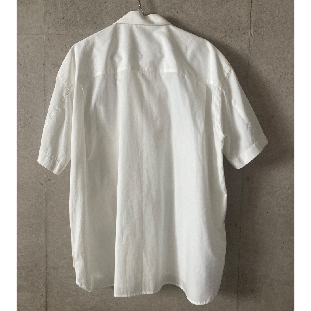 sacai 23ss コットンポプリン　レイヤードシャツ　サカイ 半袖シャツ