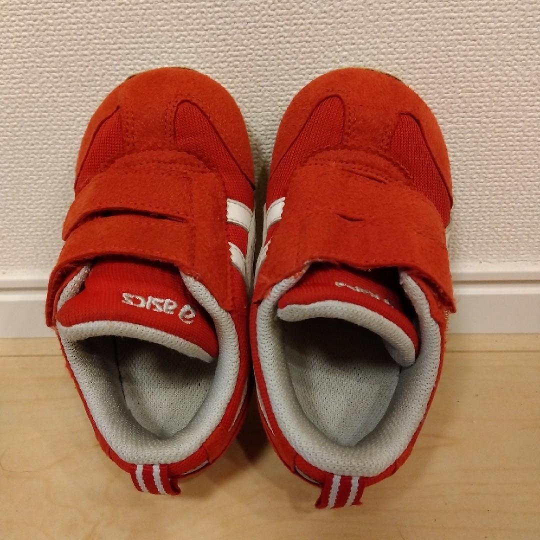 asics(アシックス)のアシックス　子供靴　14センチ。 キッズ/ベビー/マタニティのベビー靴/シューズ(~14cm)(スニーカー)の商品写真