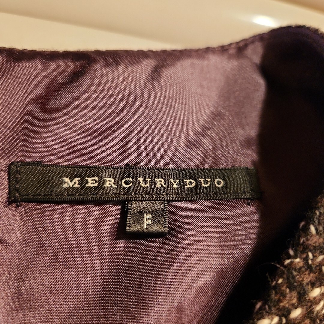 MERCURYDUO(マーキュリーデュオ)のMERCURYDUO   ワンピース レディースのワンピース(ミニワンピース)の商品写真