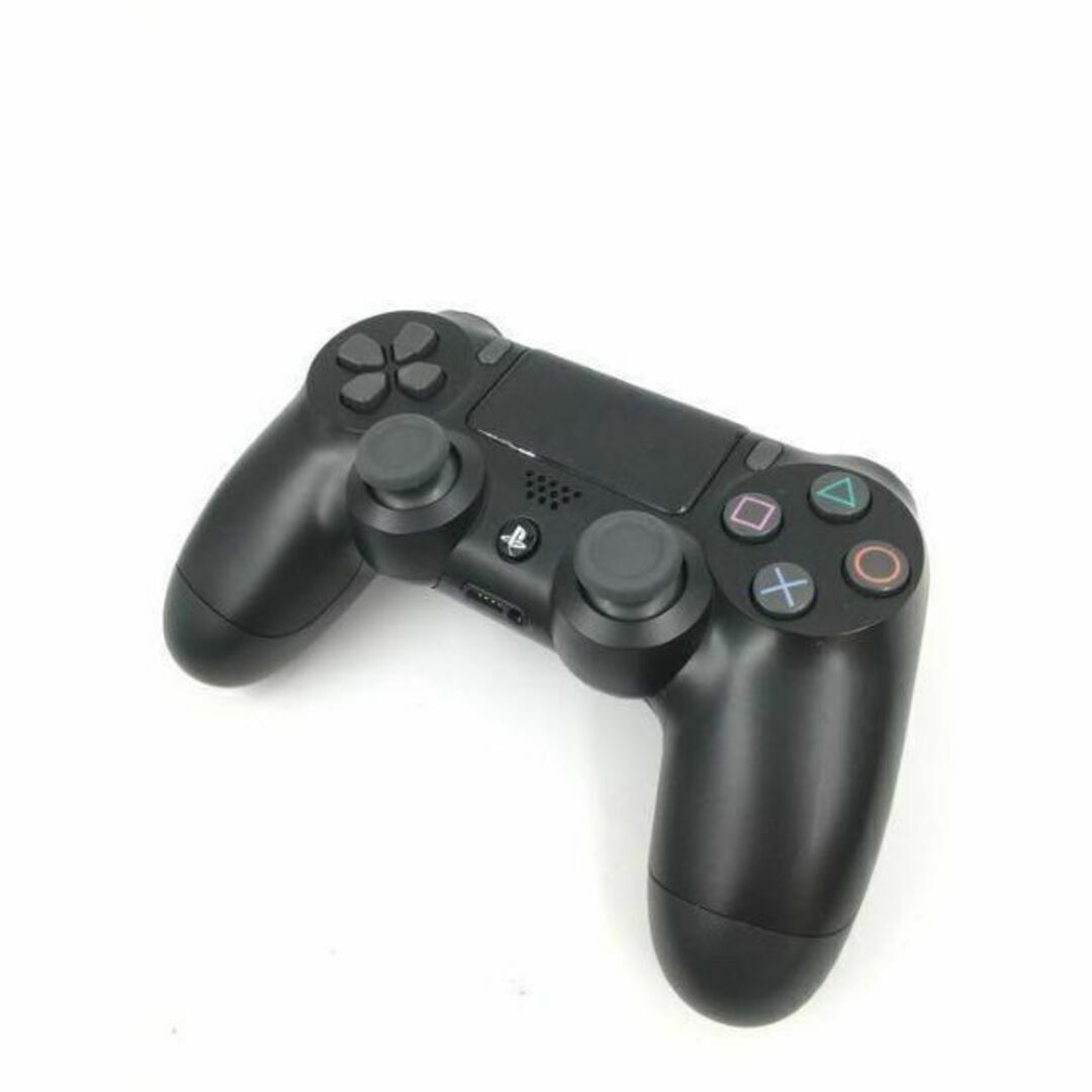 極美品 PS4 コントローラー 純正　ブラック　1-H9192