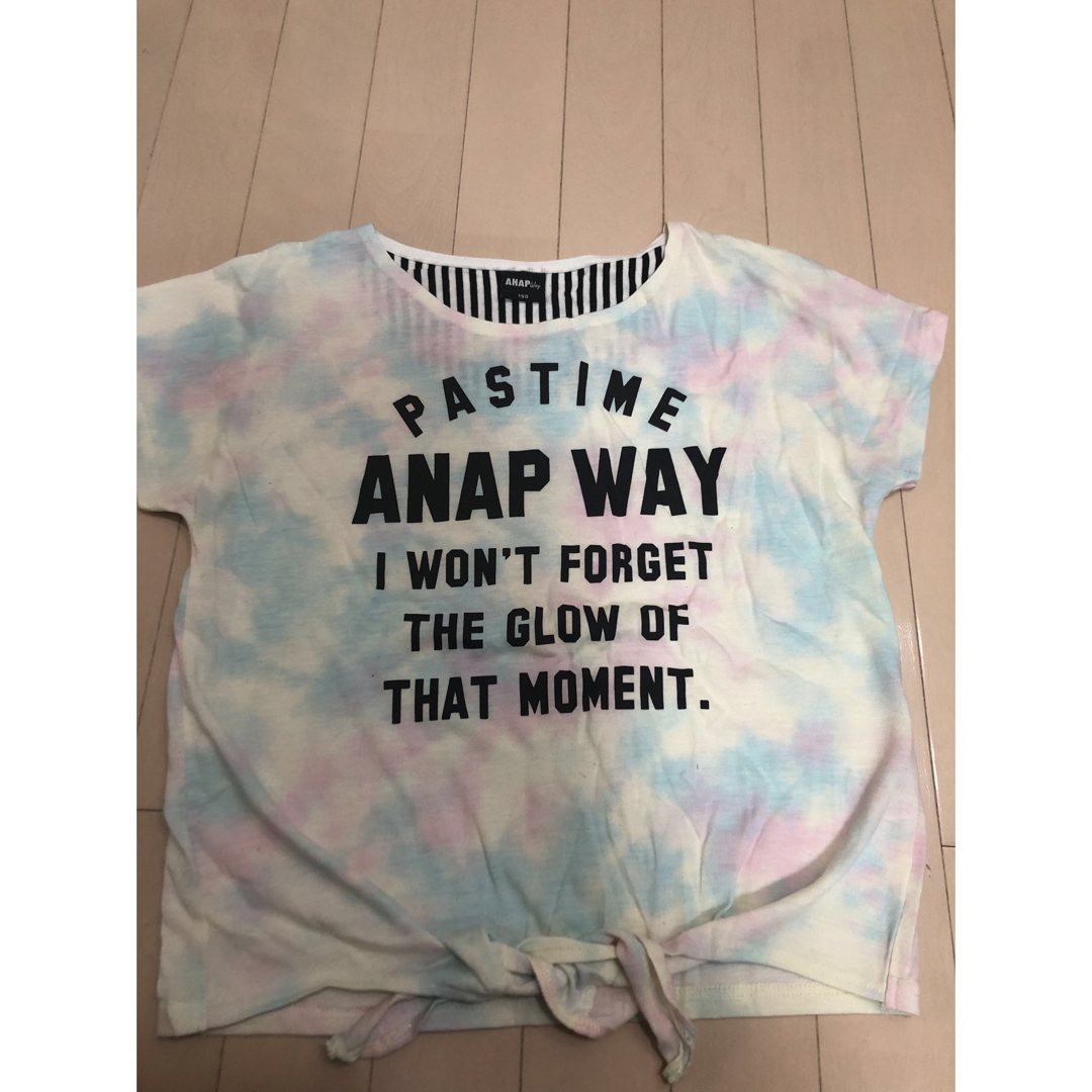 ANAP(アナップ)のANAP 150㎝　カットソーTシャツ キッズ/ベビー/マタニティのキッズ服女の子用(90cm~)(Tシャツ/カットソー)の商品写真