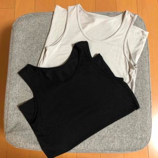 ユニクロ(UNIQLO)のユニクロ　エアリズム　130   2枚セット(Tシャツ/カットソー)