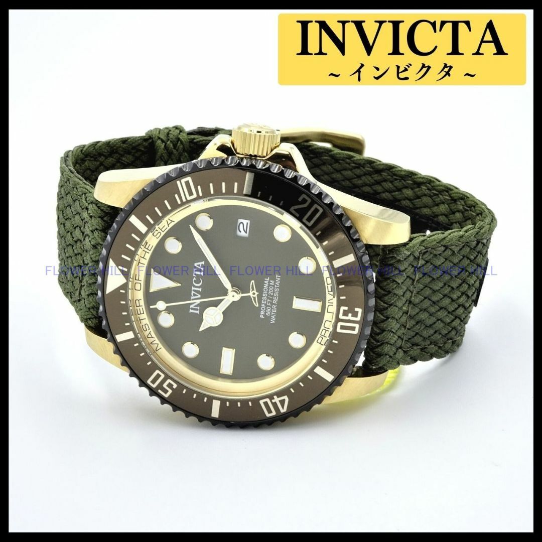 INVICTA - INVICTA 腕時計 プロダイバー 38240 自動巻き ファブリック