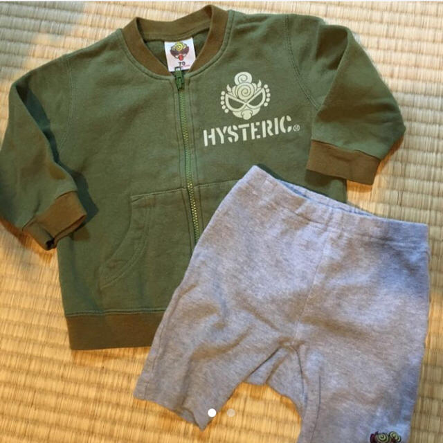 HYSTERIC MINI(ヒステリックミニ)のHYSTERIC  MINI セット キッズ/ベビー/マタニティのベビー服(~85cm)(カーディガン/ボレロ)の商品写真