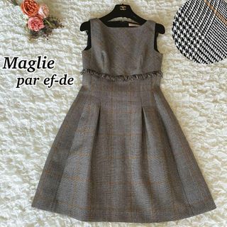 【maglie par ef-de】 マーリエパーエフデ ワンピース O1192