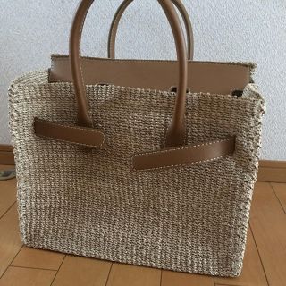 シー(SEA)のseaかごバーキン新品✨(かごバッグ/ストローバッグ)