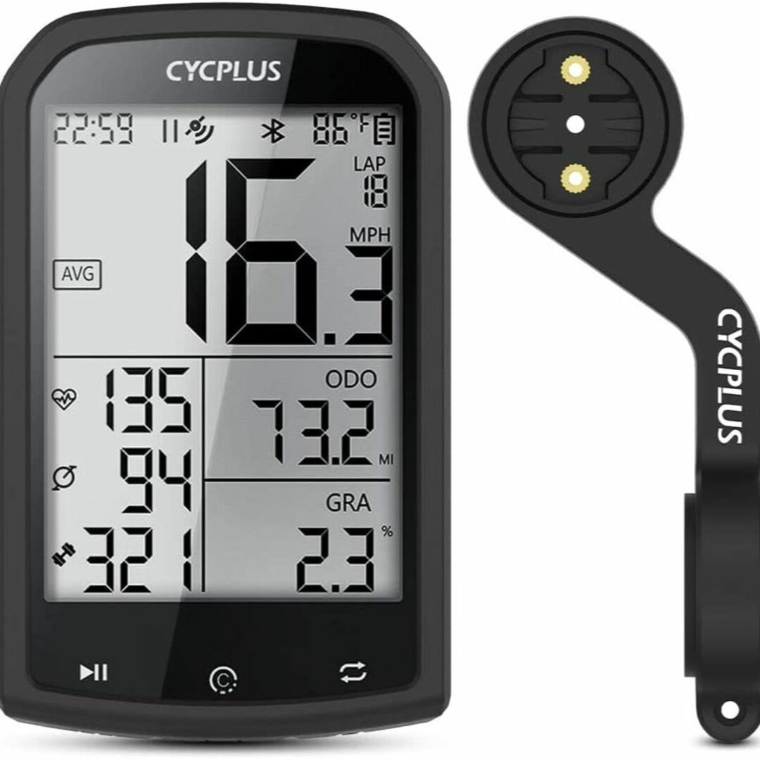 CYCPLUS GPSサイクルコンピューター