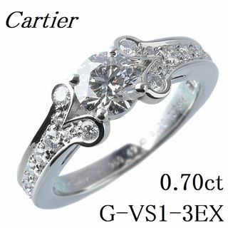 カルティエ(Cartier)のカルティエ バレリーナ ソリテール リング ダイヤ0.70ct 【12358】(リング(指輪))