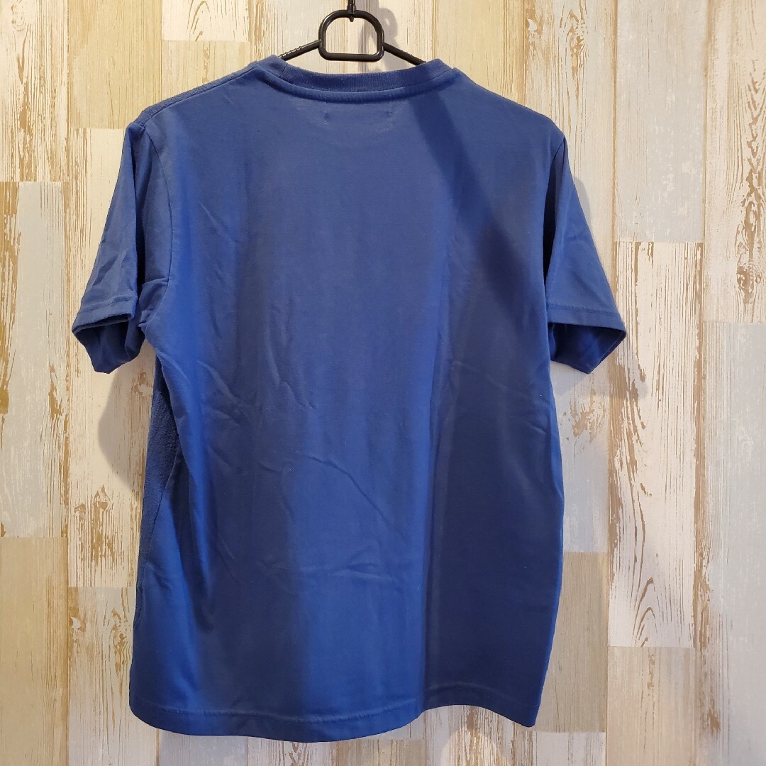 ikka(イッカ)のikka メンズ ブルーTシャツ メンズのトップス(Tシャツ/カットソー(半袖/袖なし))の商品写真