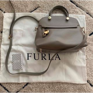 フルラ(Furla)の【FURLA】パイパーS サビア(ライトグレー)(ハンドバッグ)