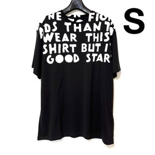 マルタンマルジェラ(Maison Martin Margiela)の新品 Maison Margiela オーバーサイズ エイズT BLK S(Tシャツ(半袖/袖なし))