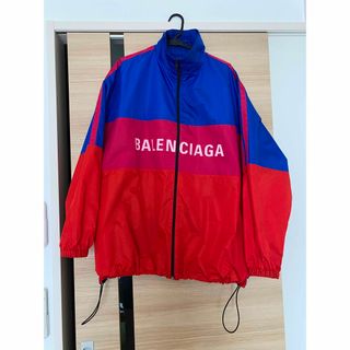 激レア 登坂広臣 着用 BALENCIAGA ナイロン トラックジャケット 赤