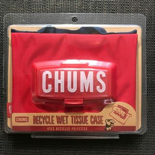 チャムス(CHUMS)の新品未使用　[チャムス] ウェットティッシュケース レッド(その他)
