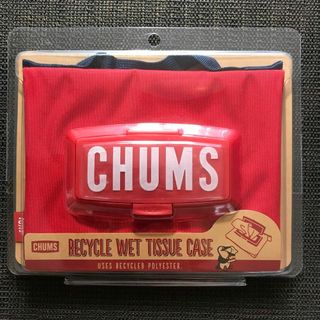 チャムス(CHUMS)の新品未使用　[チャムス] ウェットティッシュケース レッド(その他)