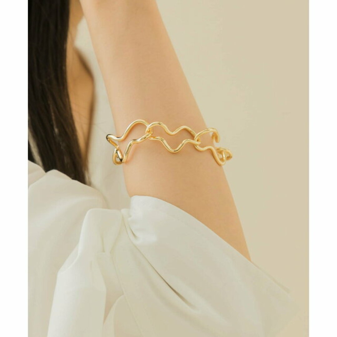 SMELLY(スメリー)の【GLD】クラウドチェーンブレスレット レディースのアクセサリー(ブレスレット/バングル)の商品写真