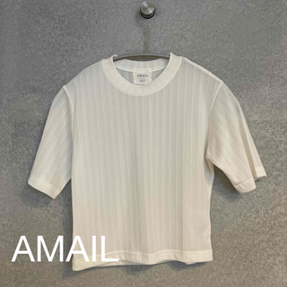 アマイル(AMAIL)のAMAIL シースルー Tシャツ(Tシャツ(半袖/袖なし))