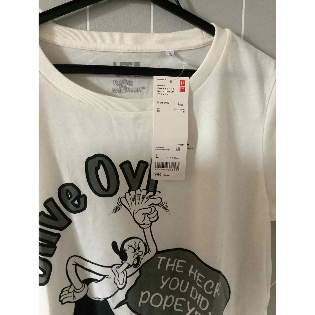 UNIQLO(ユニクロ)のユニクロ　半袖　グラフィックTシャツ レディースのトップス(Tシャツ(半袖/袖なし))の商品写真