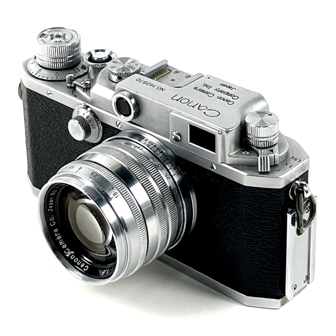 キヤノン IVSB型 + 50mm F1.8 Lマウント L39 ［ジャンク品］ 中古