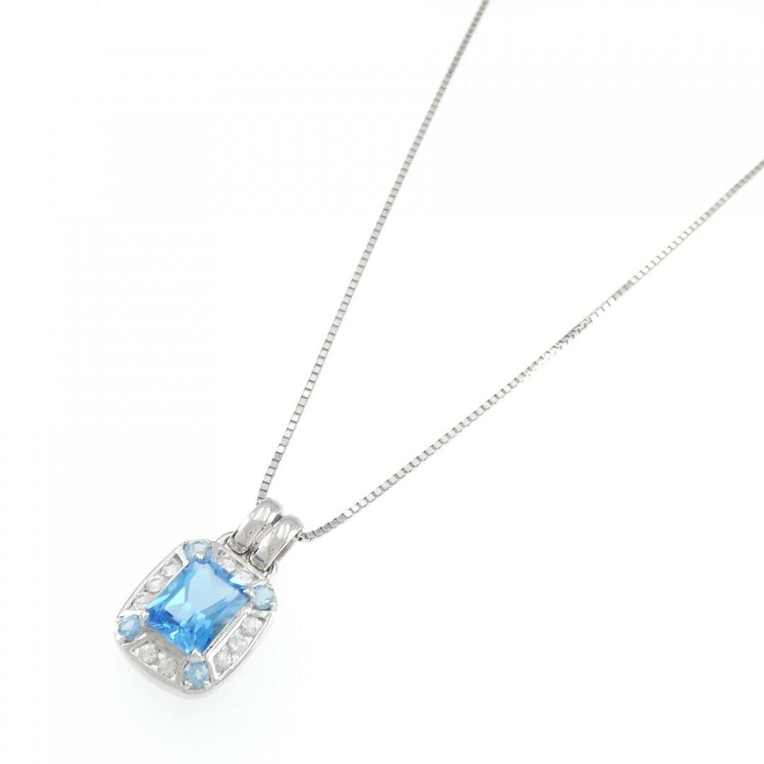 PT ブルートパーズ ネックレス 2.40CT 1