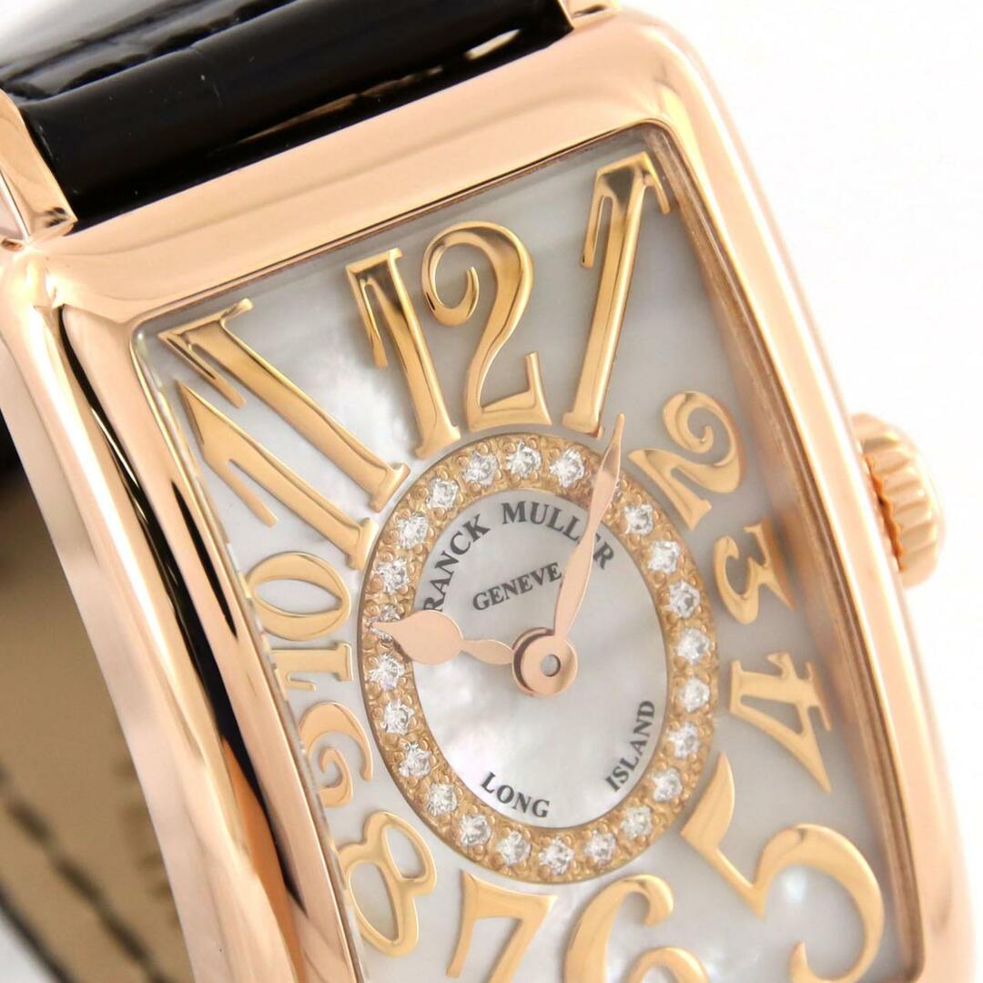 FRANCK MULLER(フランクミュラー)の【新品】フランクミュラー ロングアイランド PG･サークルD 902QZRELMOPCD1R PG･RG クォーツ レディースのファッション小物(腕時計)の商品写真