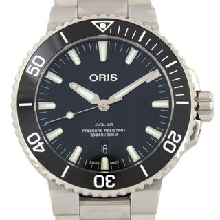 オリス(ORIS)の【新品】オリス アクイスデイト 01 733 7730 4134-07 SS 自動巻(腕時計(アナログ))