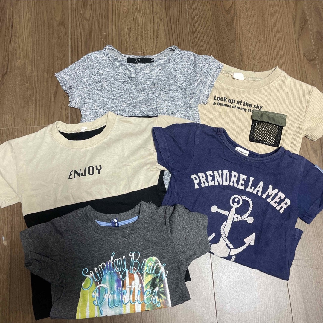 お買得★Tシャツセット★100センチ キッズ/ベビー/マタニティのキッズ服男の子用(90cm~)(Tシャツ/カットソー)の商品写真