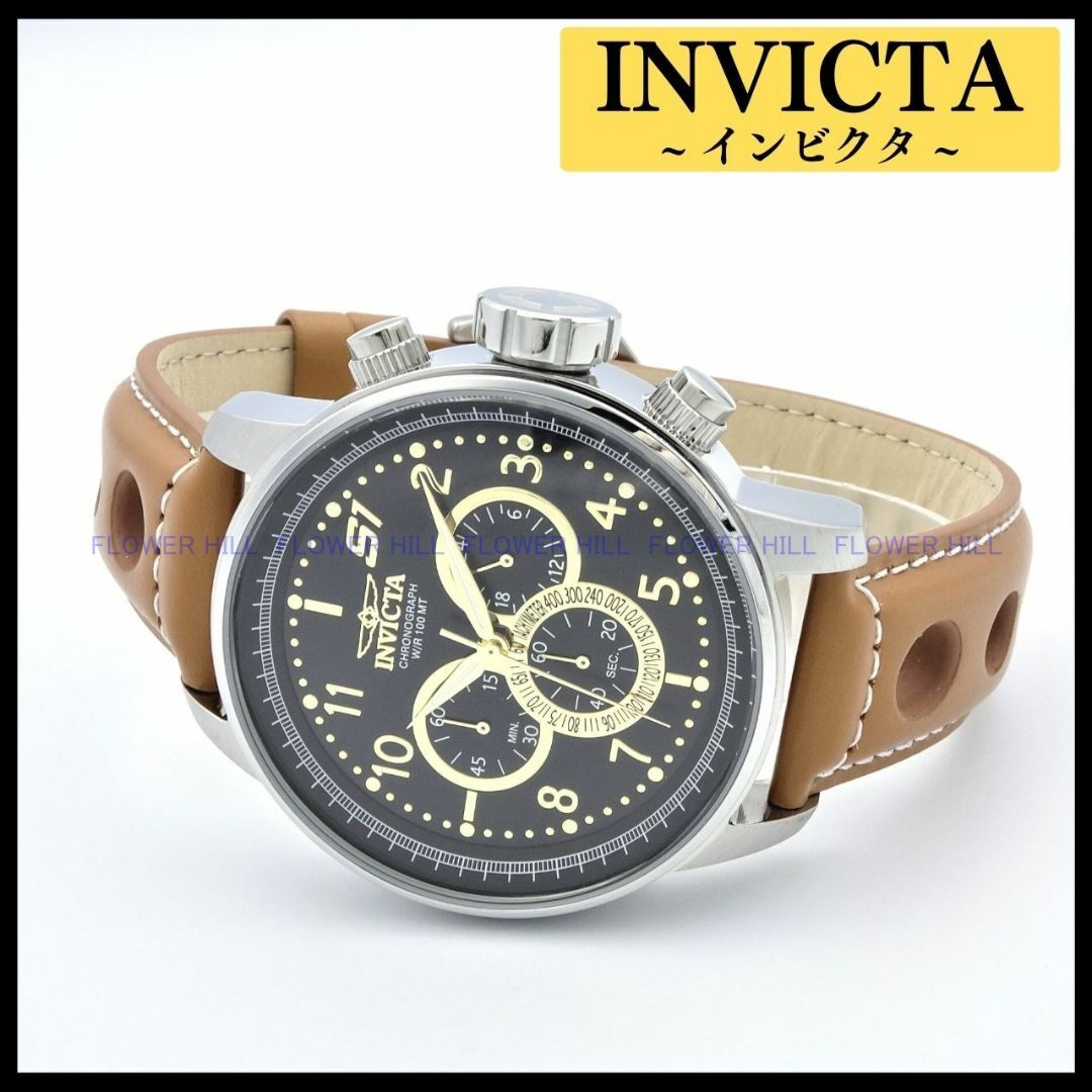 INVICTA 腕時計 S1 RALLY 23597 クォーツ レザーバンド