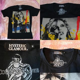 ヒステリックグラマー(HYSTERIC GLAMOUR)のヒステリックグラマーコートニーラブTシャツS(Tシャツ/カットソー(半袖/袖なし))