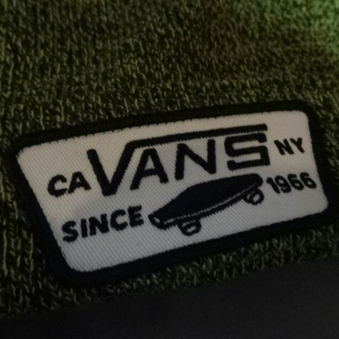 VANS(ヴァンズ)のUSA購入 【VANS】【CA NY】スケボー刺繍ワッペン付 ニットキャップ メンズの帽子(ニット帽/ビーニー)の商品写真