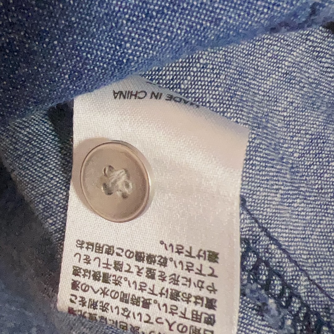 GU(ジーユー)の【GU】半袖デニムシャツ レディースのトップス(シャツ/ブラウス(半袖/袖なし))の商品写真