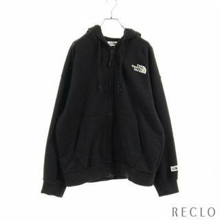 ザノースフェイス(THE NORTH FACE)のWHITE LABEL BONNEY ZIP UP ボニー ジップアップパーカー ブラック(パーカー)